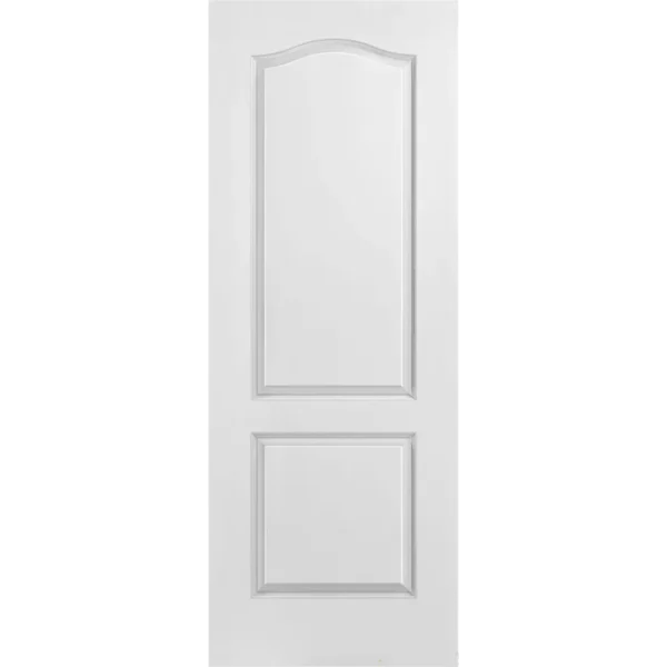 2 Panel Arch Textured Hollow Core Door