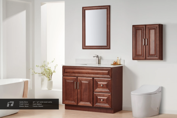 Solid Wood Vanity- 36″\42″