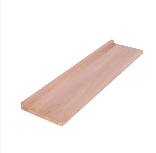 ST101-C Available in 36", 42" or 48" Square Edge Treads with Front Return, Close on both sides Red Oak